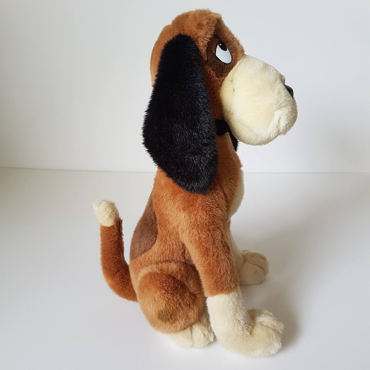 Vintage Rare FOX & THE HOUND Adult COPPER Dog Plush 39cm Soft Toy