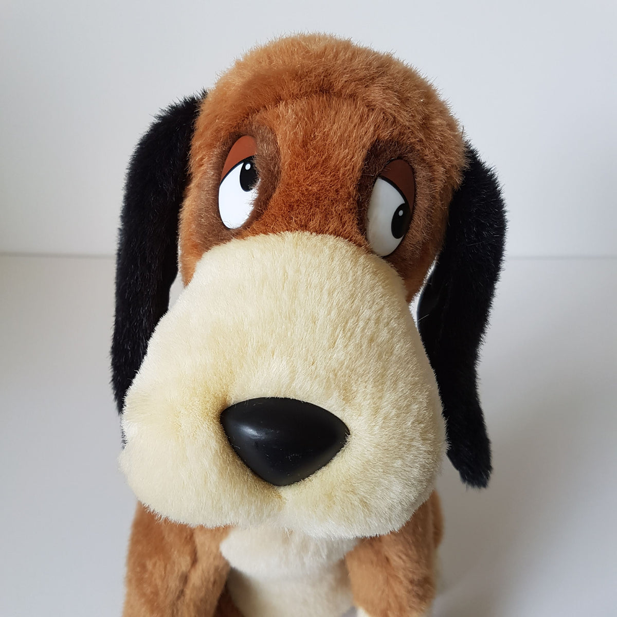 Vintage Rare FOX & THE HOUND Adult COPPER Dog Plush 39cm Soft Toy