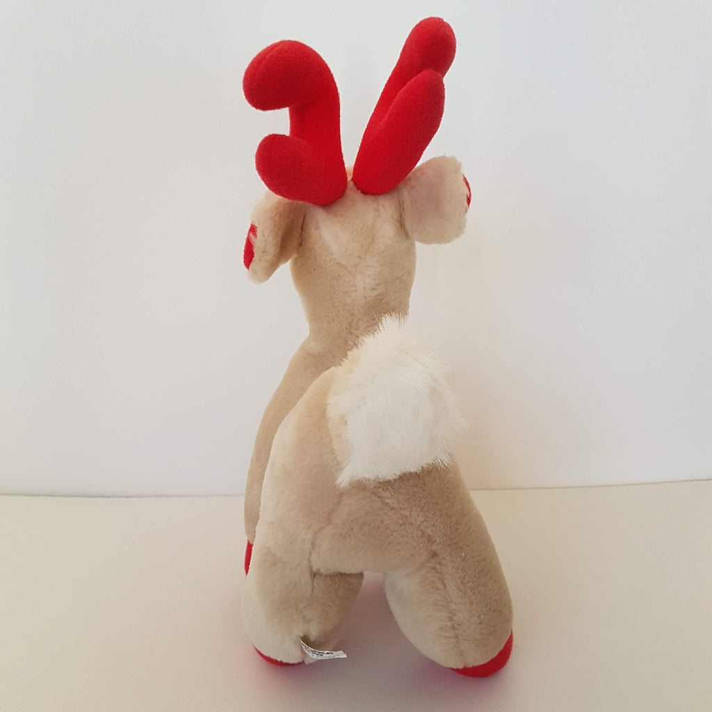 Rare Croner Toys RUDOLPH THE RED NOSE REINDEER Stuffed Animal Christmas Soft Toy