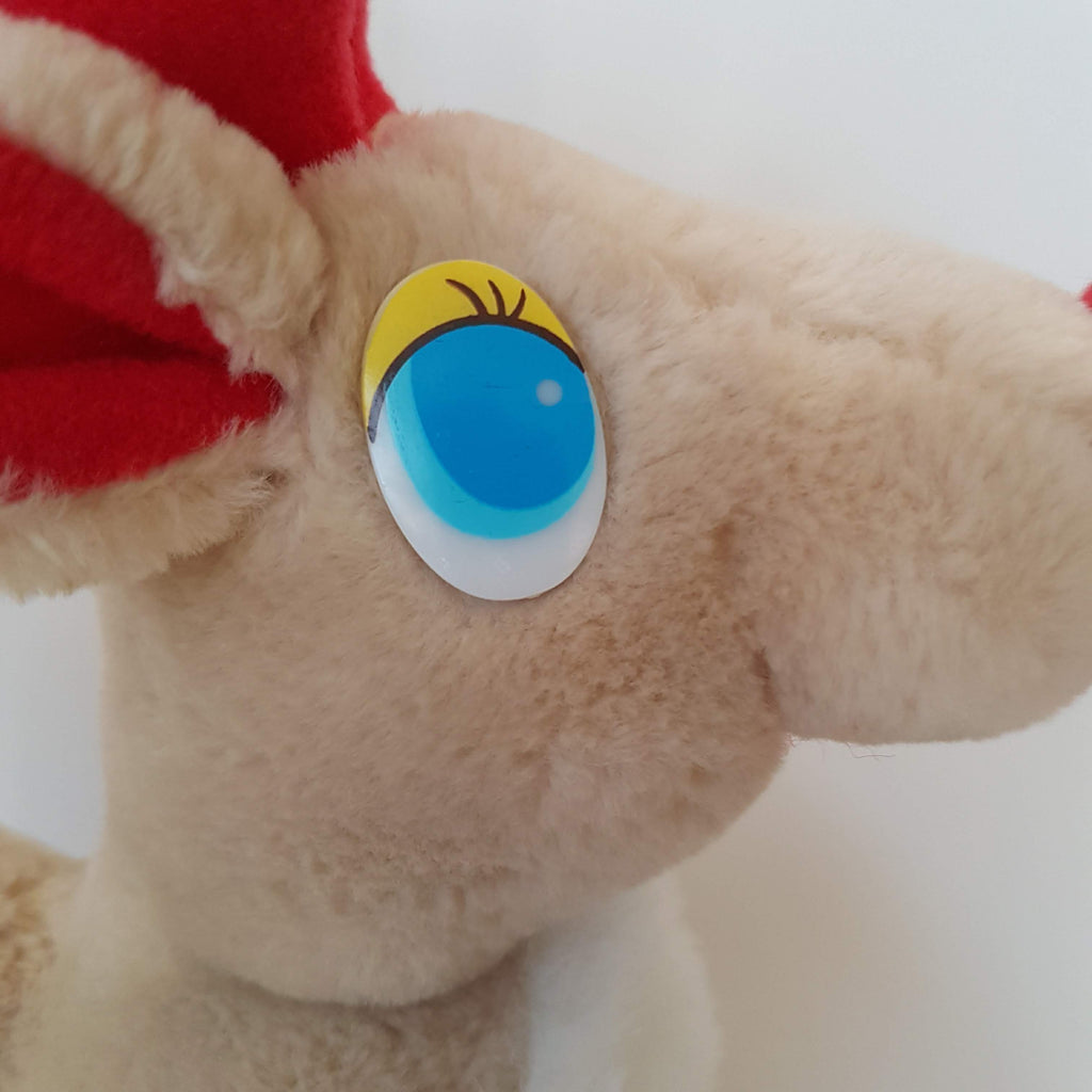 Rare Croner Toys RUDOLPH THE RED NOSE REINDEER Stuffed Animal Christmas Soft Toy