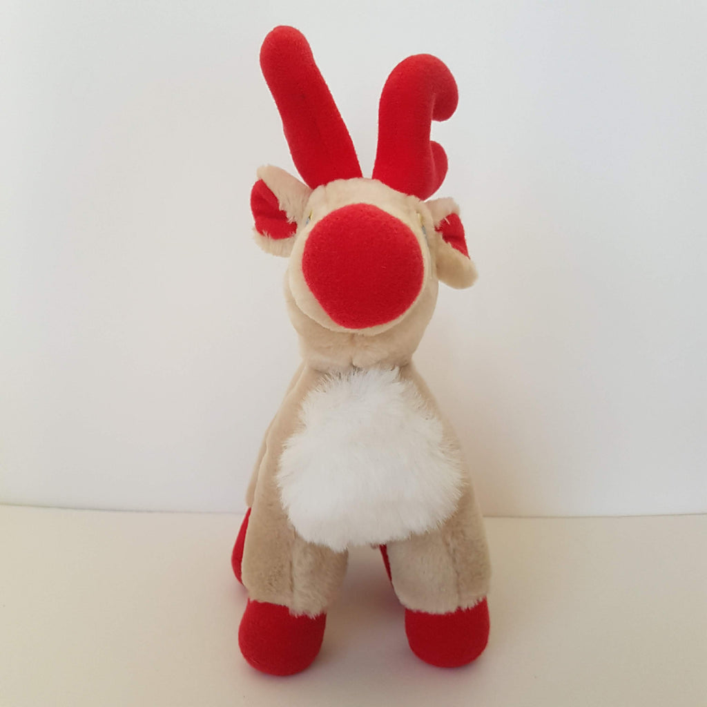 Rare Croner Toys RUDOLPH THE RED NOSE REINDEER Stuffed Animal Christmas Soft Toy