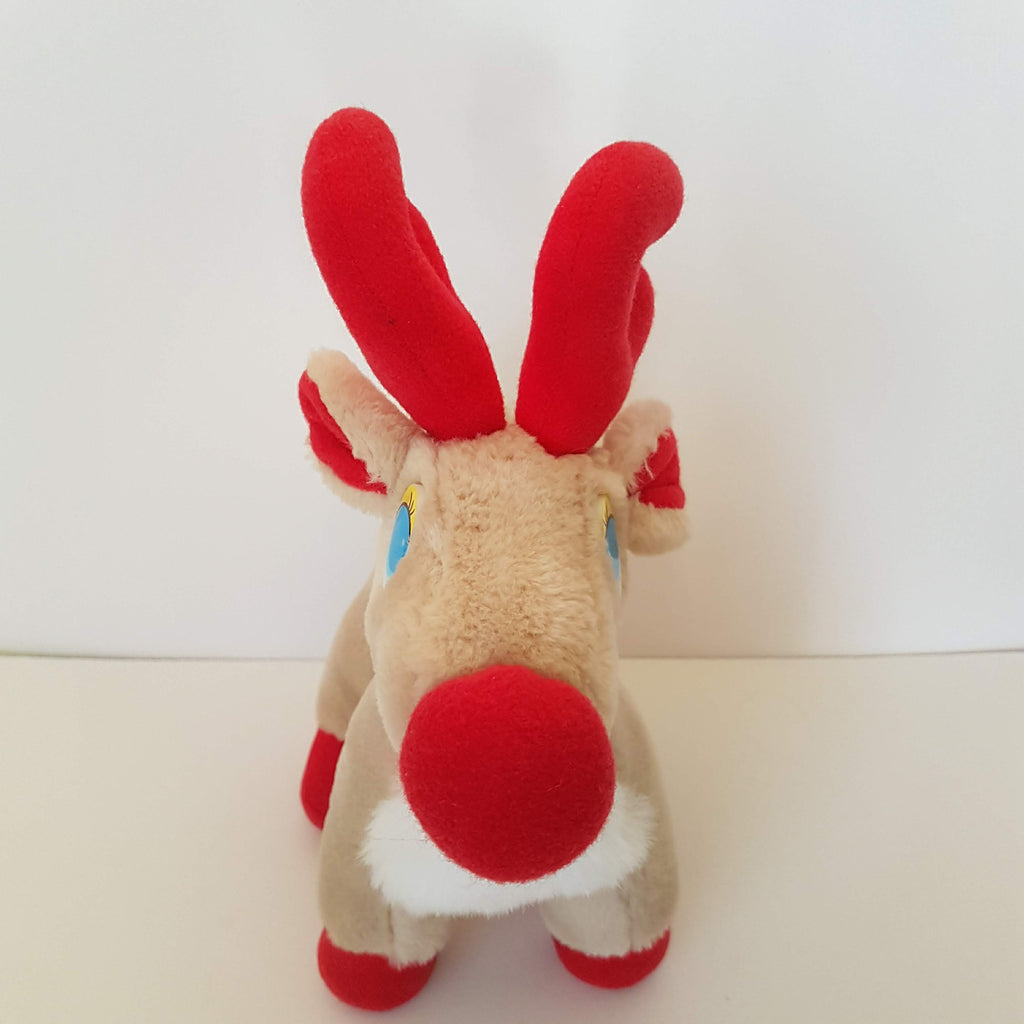 Rare Croner Toys RUDOLPH THE RED NOSE REINDEER Stuffed Animal Christmas Soft Toy