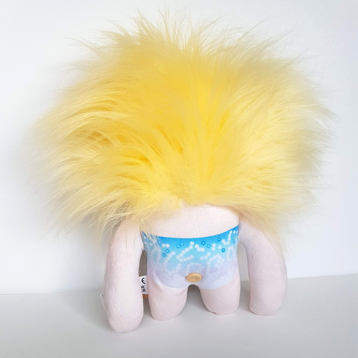 Fuggler Fuggstars FLEETING FARTLET Pop Star Funny Ugly Monster Plush Teeth Weird4