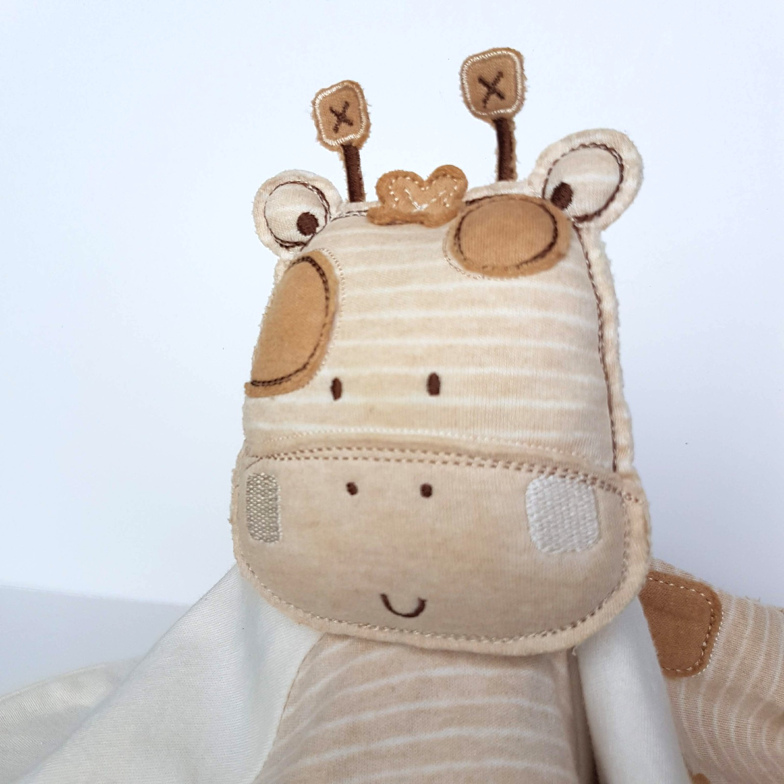 Nature's Purest GIRAFFE Baby Lovey Comforter Security Blanket Soft Toy Animal1