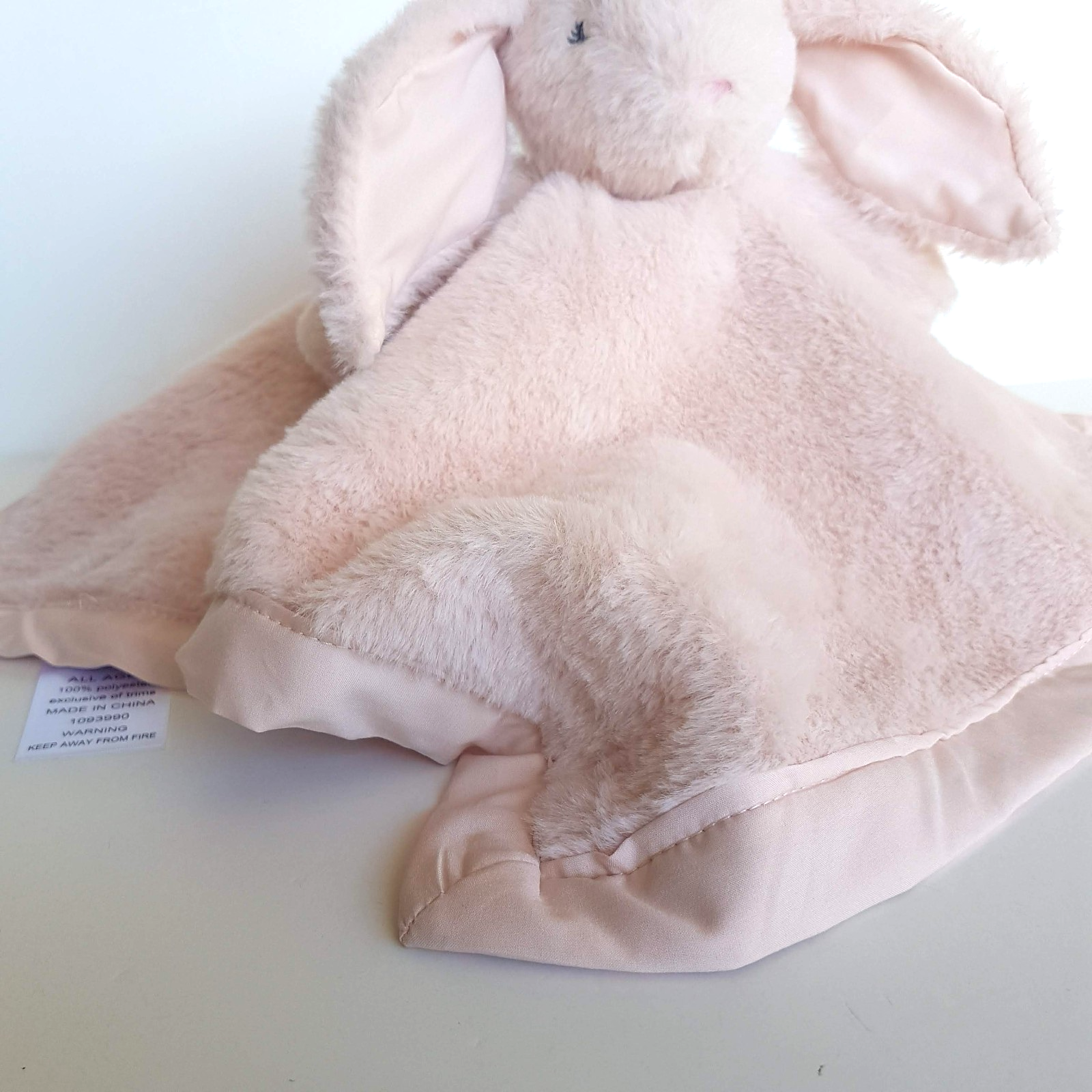 Baby Baby PINK RABBIT BUNNY Lovey Plush Security Comforter Sleep Baby Soft Toy3