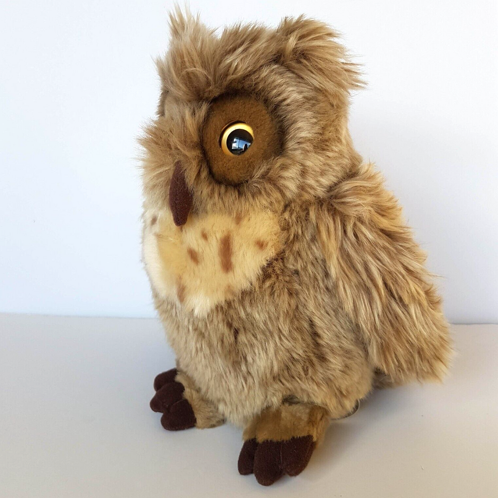 24cm OWL NOCTURNAL BIRD Plush Stuffed Animal Bird Korimco Wild Nightjar Soft Toy3