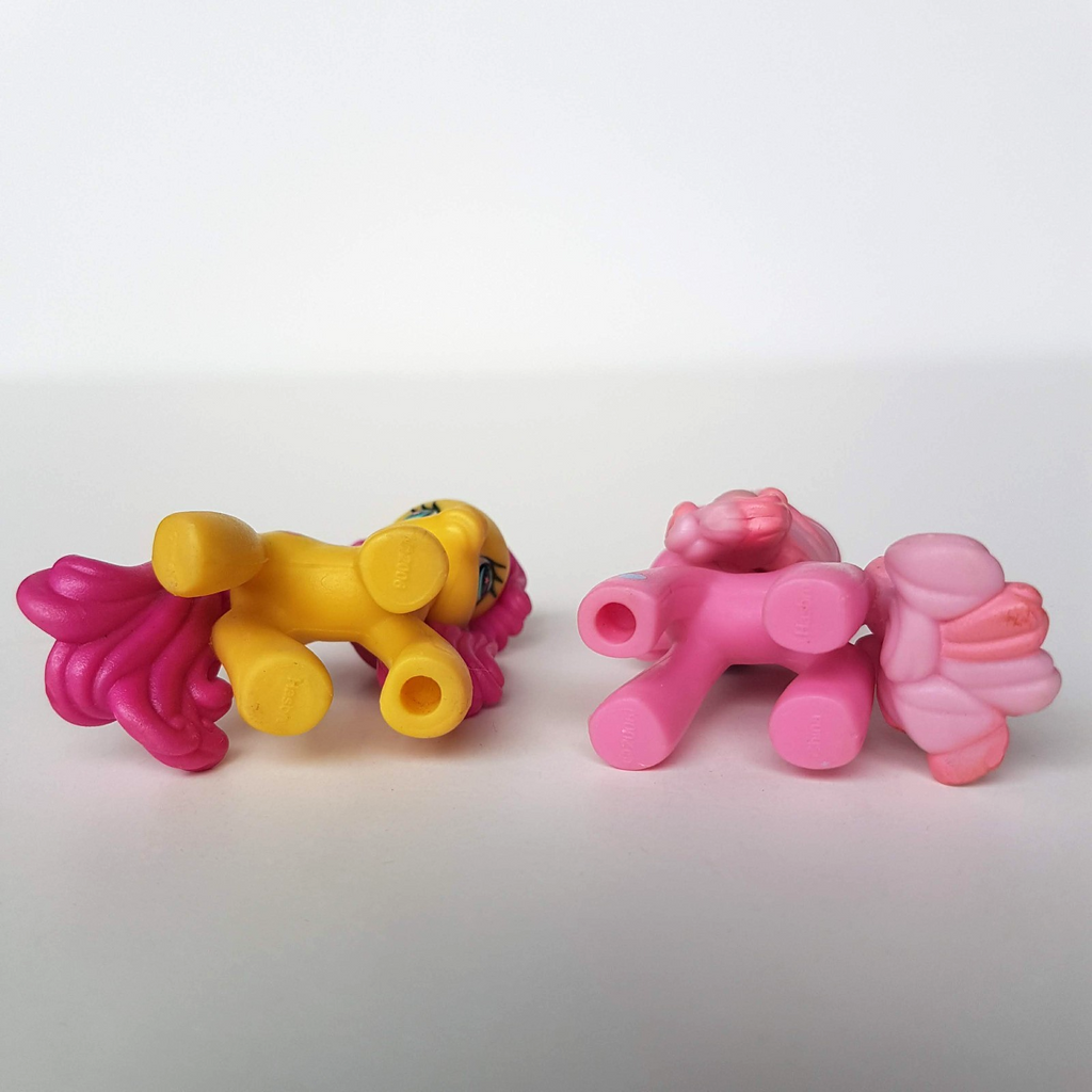 My Little Pony Ponyville PINKIE PIE + FLIPPITY FLOP Horse Replacements MLP Parts4