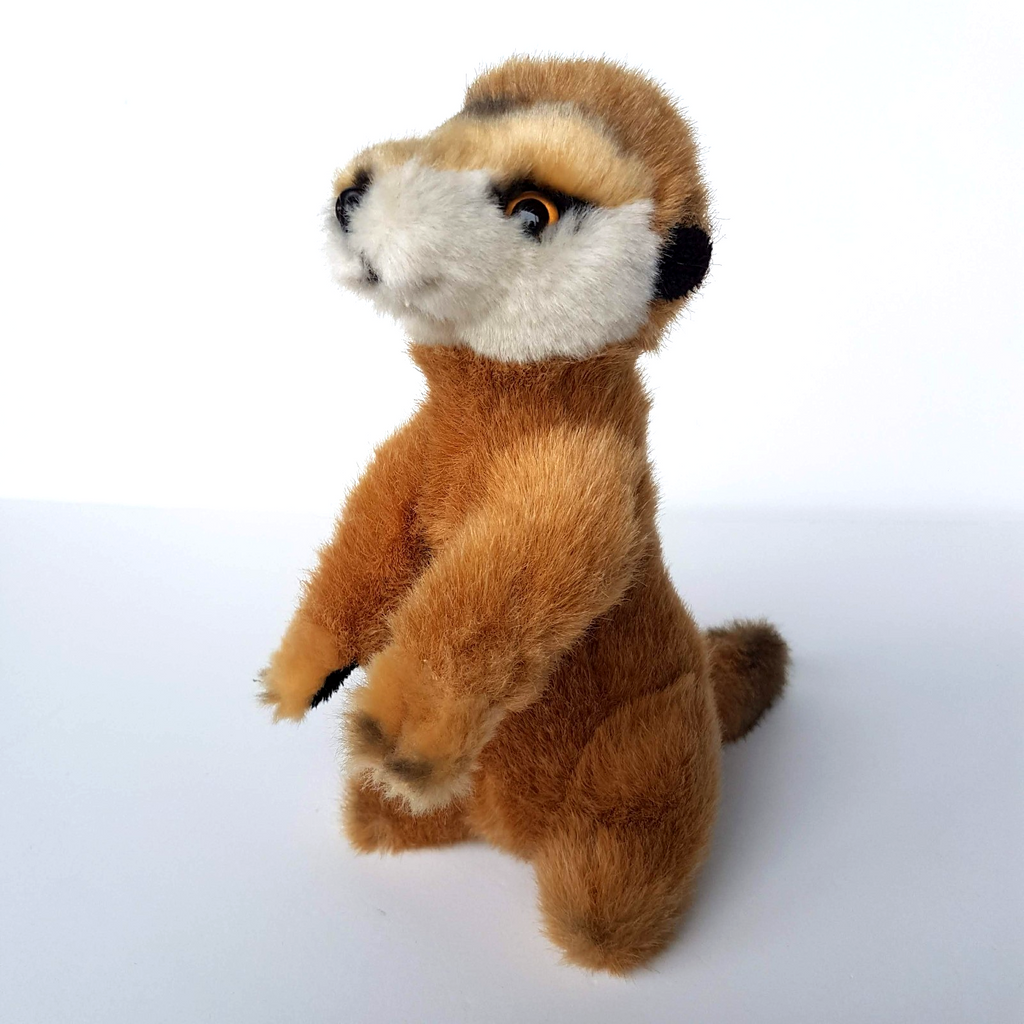 Zoos Victoria MEERKAT Plush Small Stuffed Animal 21cm Safari Cute Zoo Soft Toy0