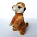 Zoos Victoria MEERKAT Plush Small Stuffed Animal 21cm Safari Cute Zoo Soft Toy0