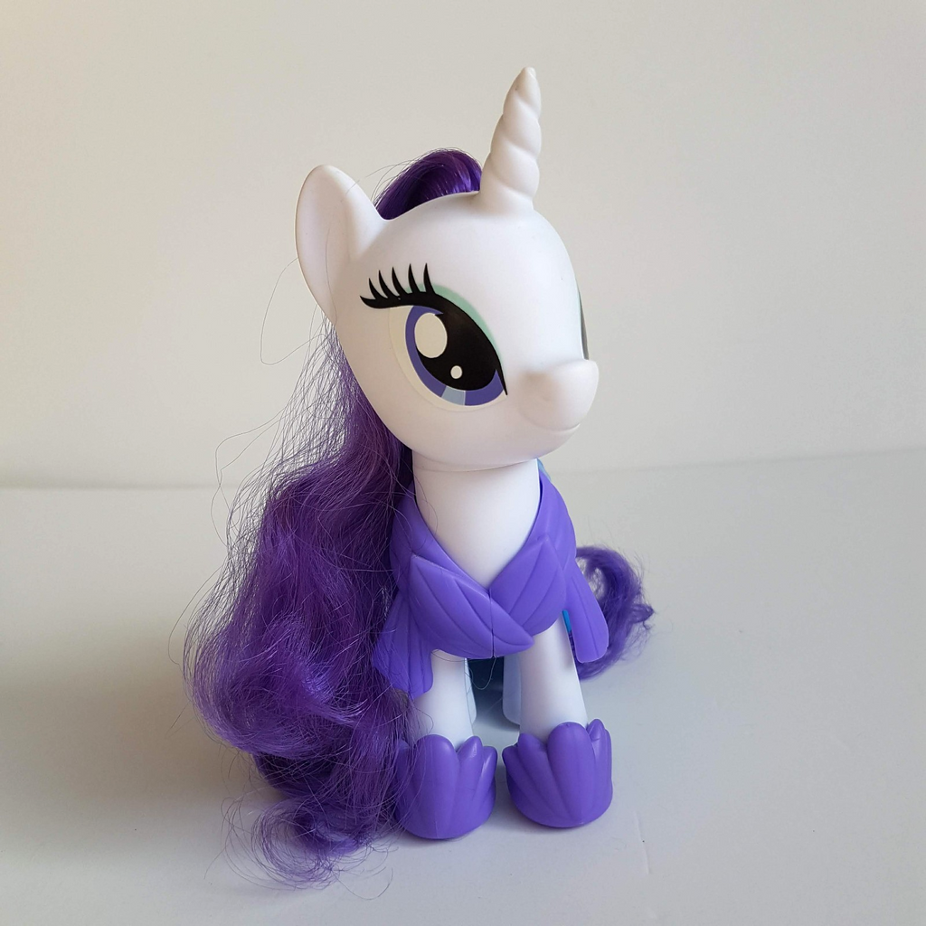My Little Pony RARITY The Movie Snap On Fashion 16cm Horse Figure Brushable Toy6