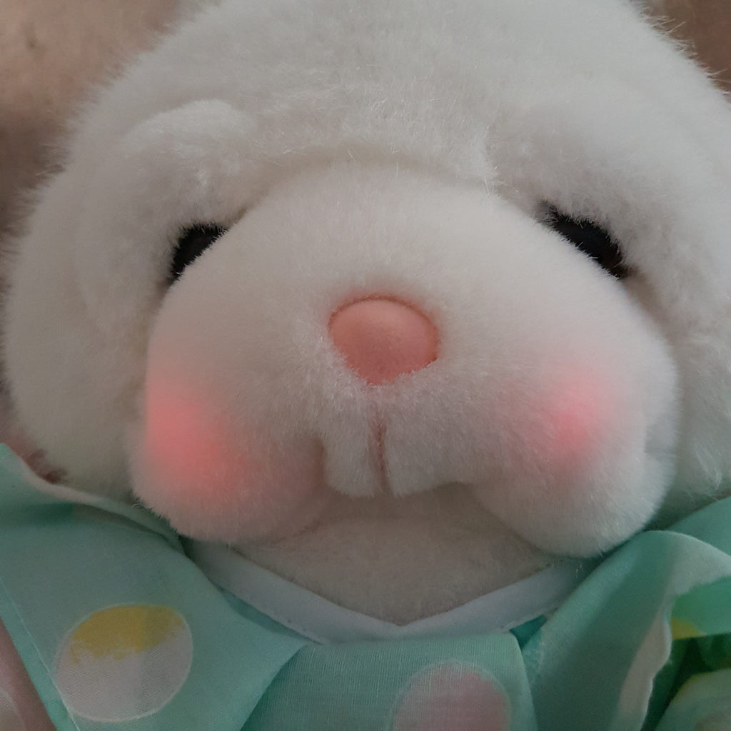 Vintage Tomy LULLABY BUNNY Plush WORKING Light & Sound Soft Toy Brahms' Lullaby16