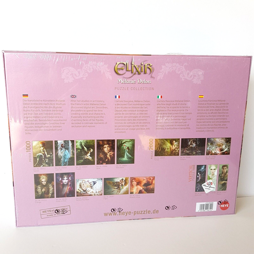 HEYE BUTTERFLY WINGS 1000p Jigsaw Puzzle Fairy NEW SEALED Fantasy Pixie Magic3