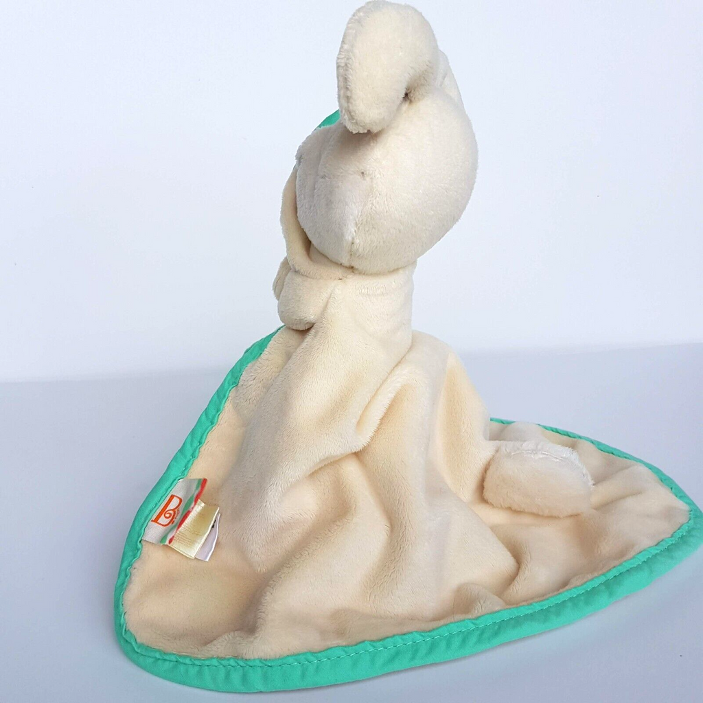 B Baby BUNNY RABBIT Lovey Security Blanket Plush Comforter Soft Toy Animal5