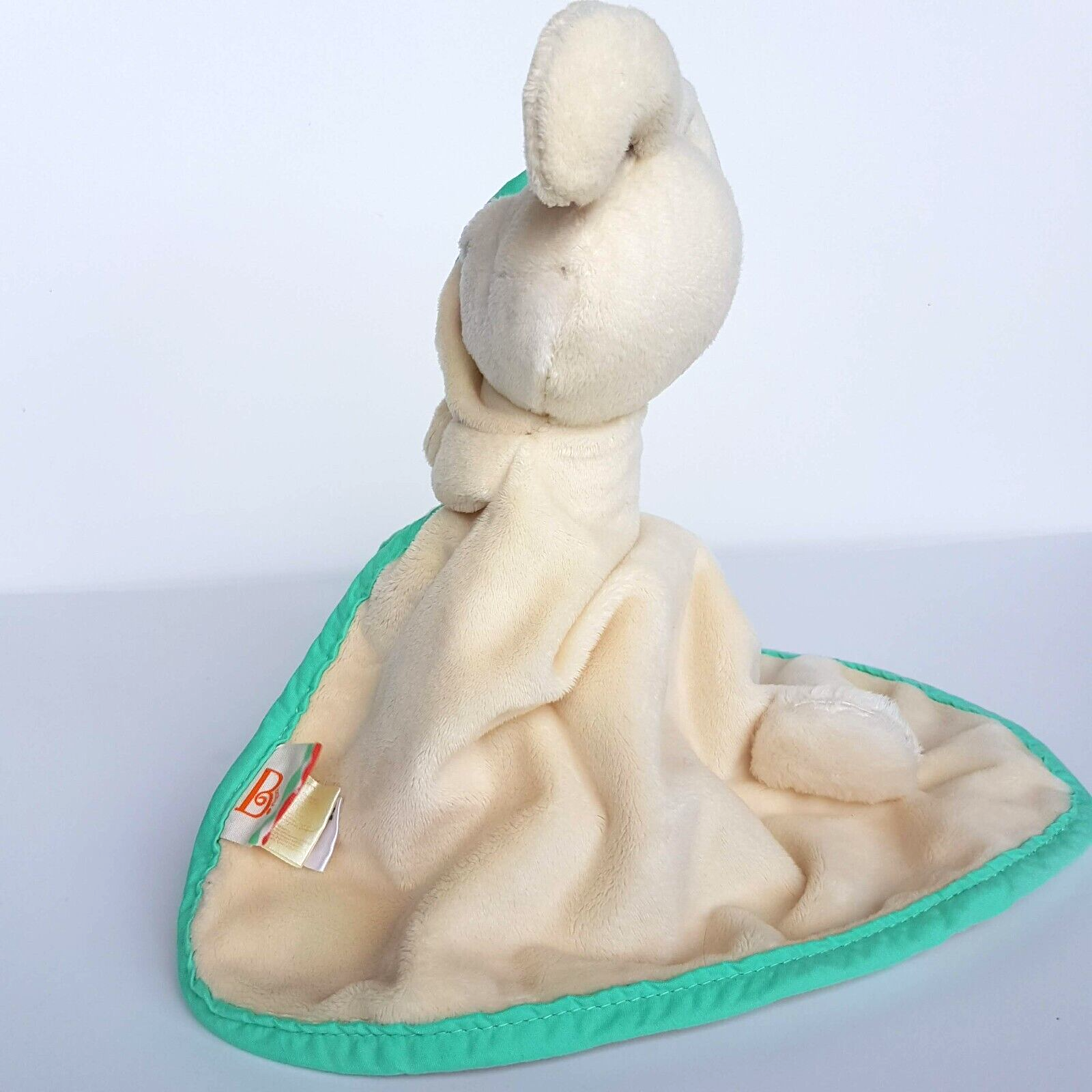 B Baby BUNNY RABBIT Lovey Security Blanket Plush Comforter Soft Toy Animal5
