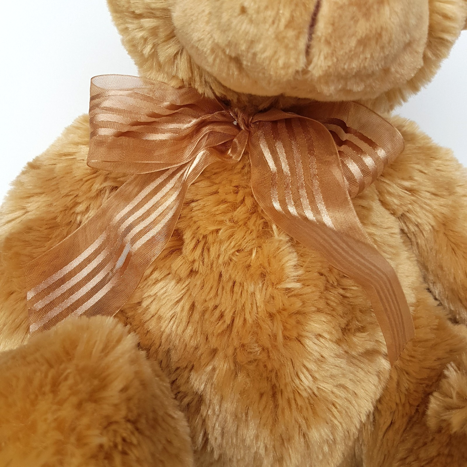 Teddy & Friends TEDDY BEAR Caramel 33cm Plush Soft Toy Stuffed Animal Super Cute5