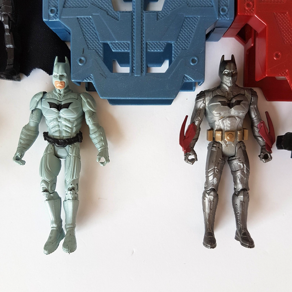 Mattel BATMAN Action Figure LOT Bundle 4" DC Comics Superhero Reptile Lizard EUC8