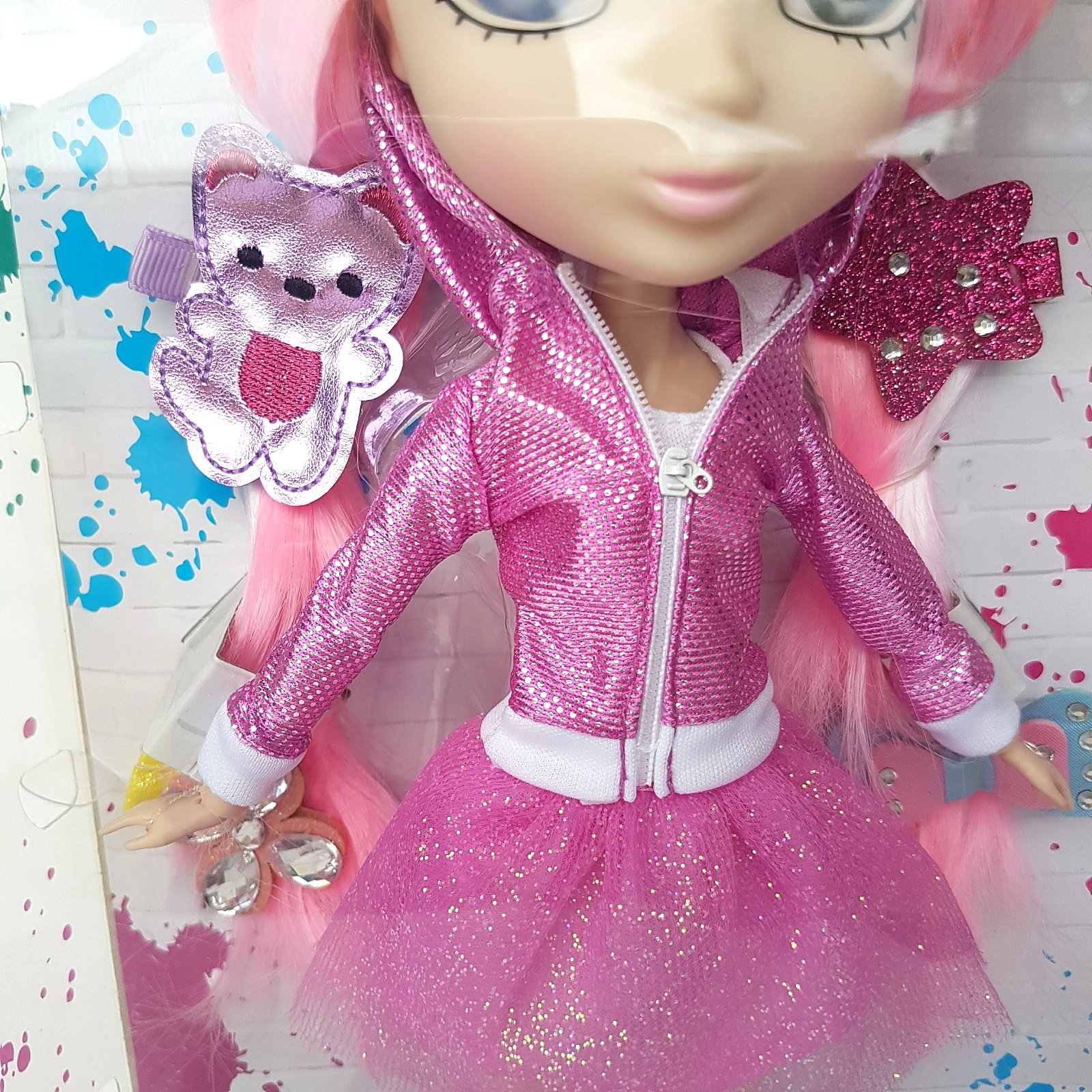 SHIBAJUKA GIRLS Doll SHIZUKA 2016 13" Retired Rare NRFB Fashion Doll Pink Toy6