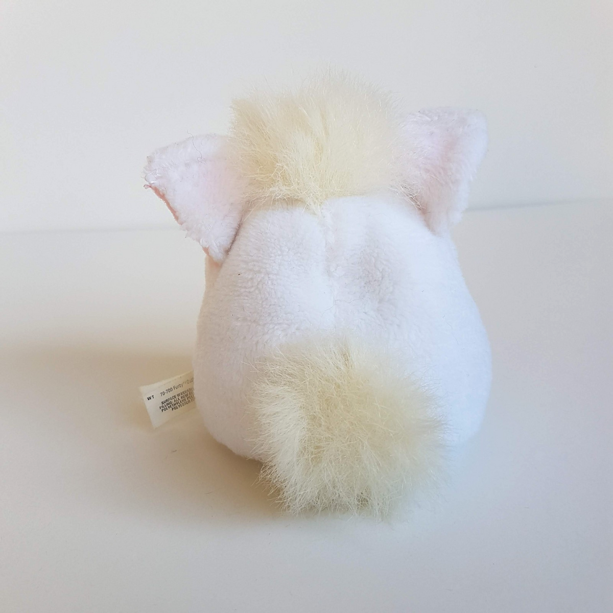 Vintage FURBY BUDDIES Plush Bean Bag Soft Toy Tiger 1999 Stuffed Animal 12cm3