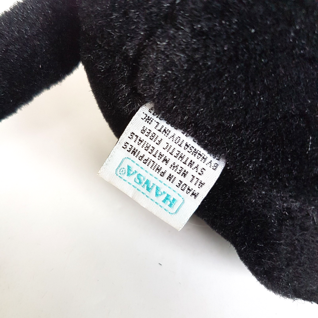 Hansa BLACK PANTHER PUMA Wild Cat 24cm Stuffed Animal Melbourne Zoo Soft Toy12