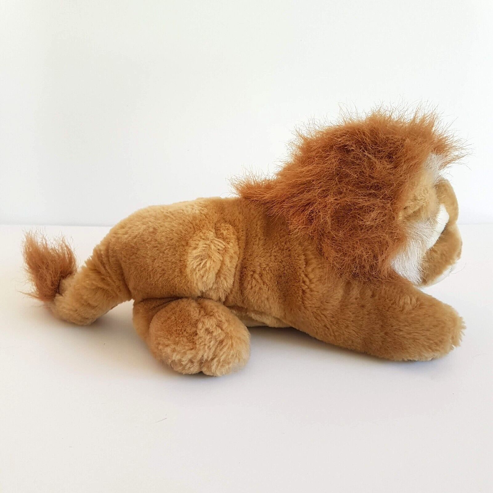 Cuddly LION WILD CAT 30cm Long Plush Soft Toy Safari Stuffed Animal Laying Cute5