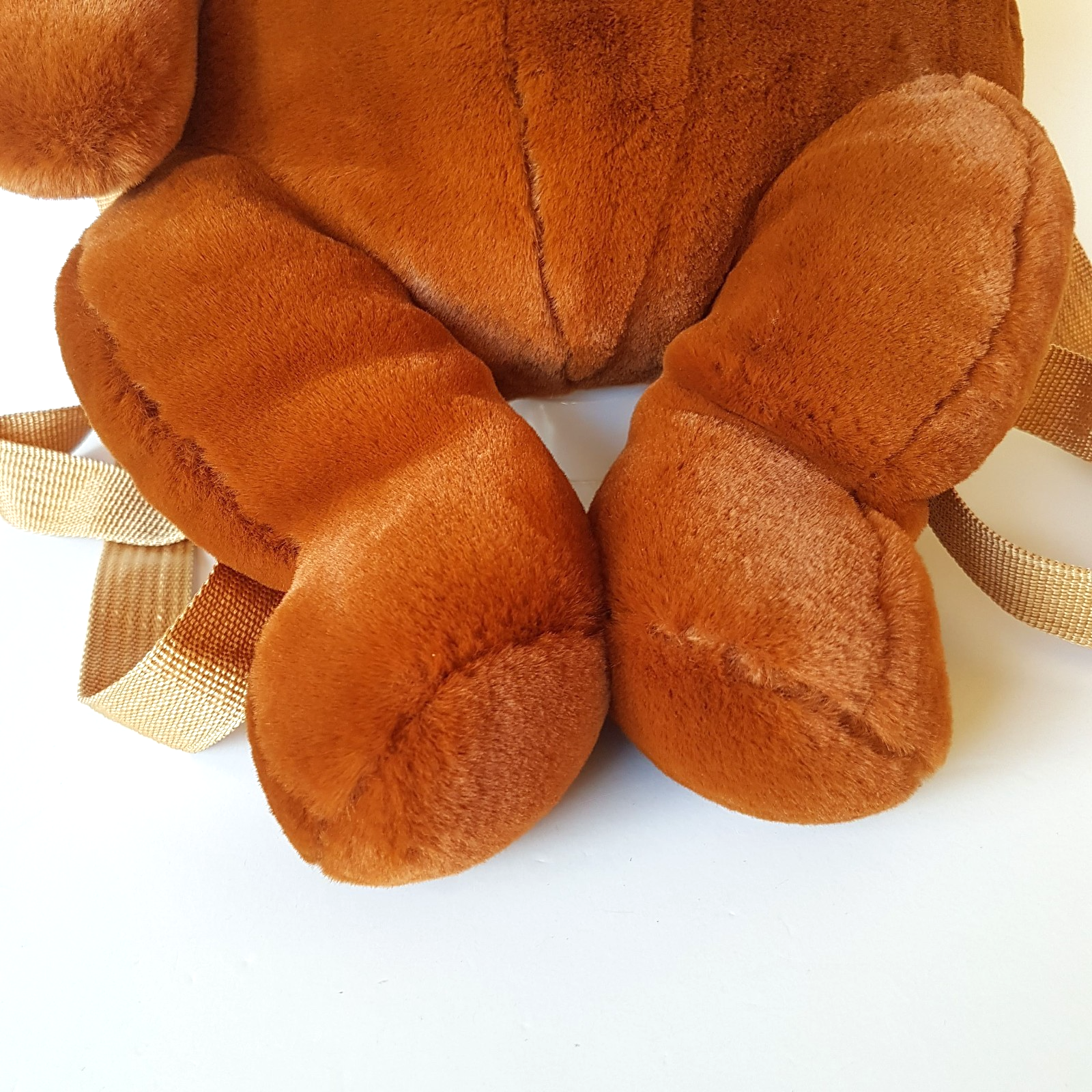 TEDDY BEAR PLUSH BACKPACK Adult Kids 43cm Soft Toy Bag Cuddly Adjustable Animal3