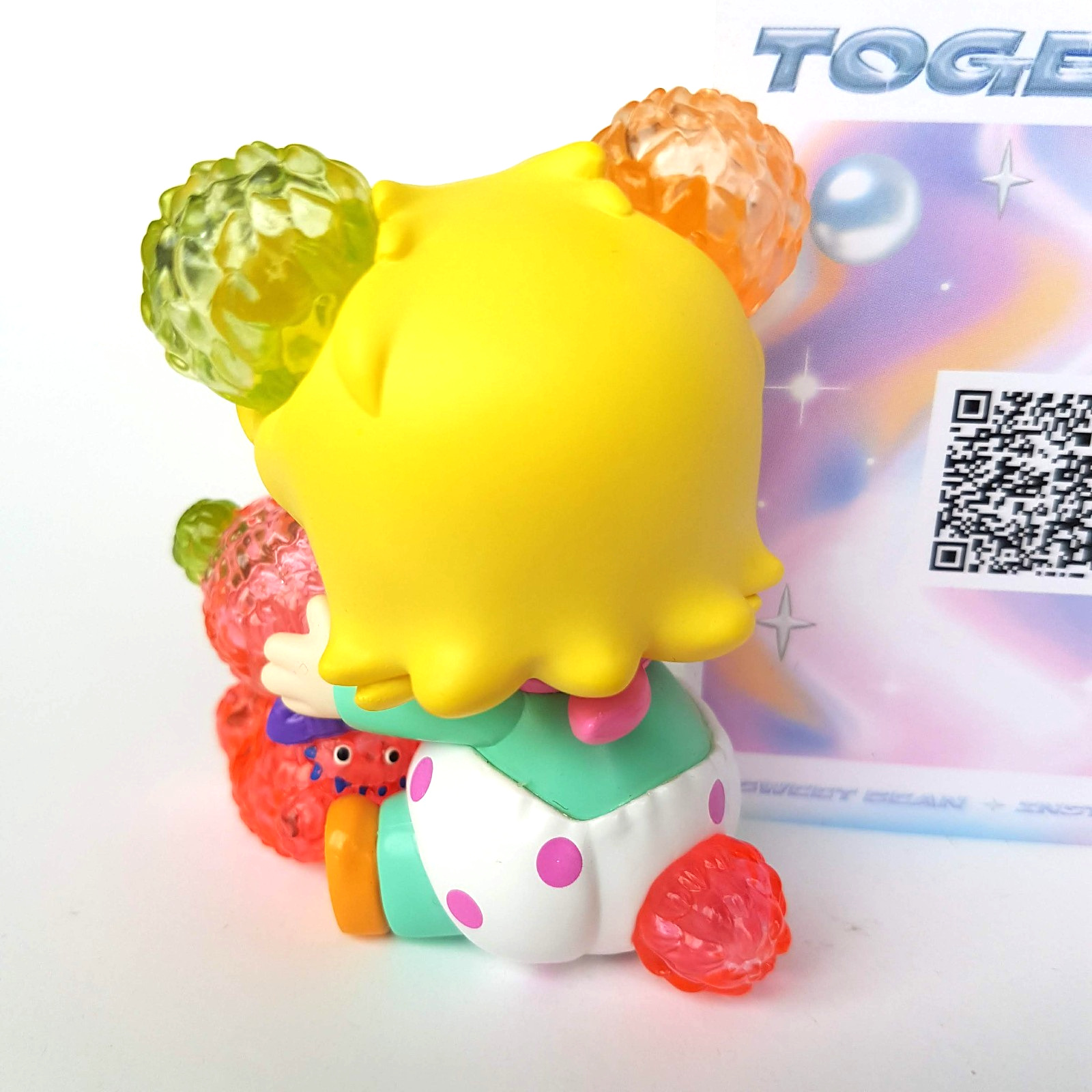Pop Mart SWEET BEAN x INSTINCTOY Gyawa Sweet Bean 7cm + Card Figure Pastel Toy6