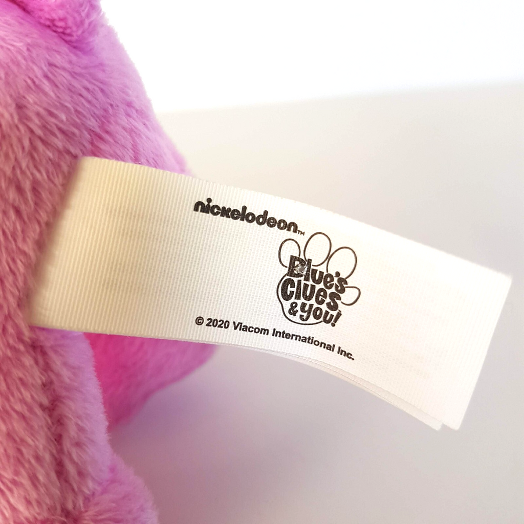 Blues Clues MAGENTA Plush Dog Nikelodeon Soft Toy Stuffed Animal Pink Glasses3