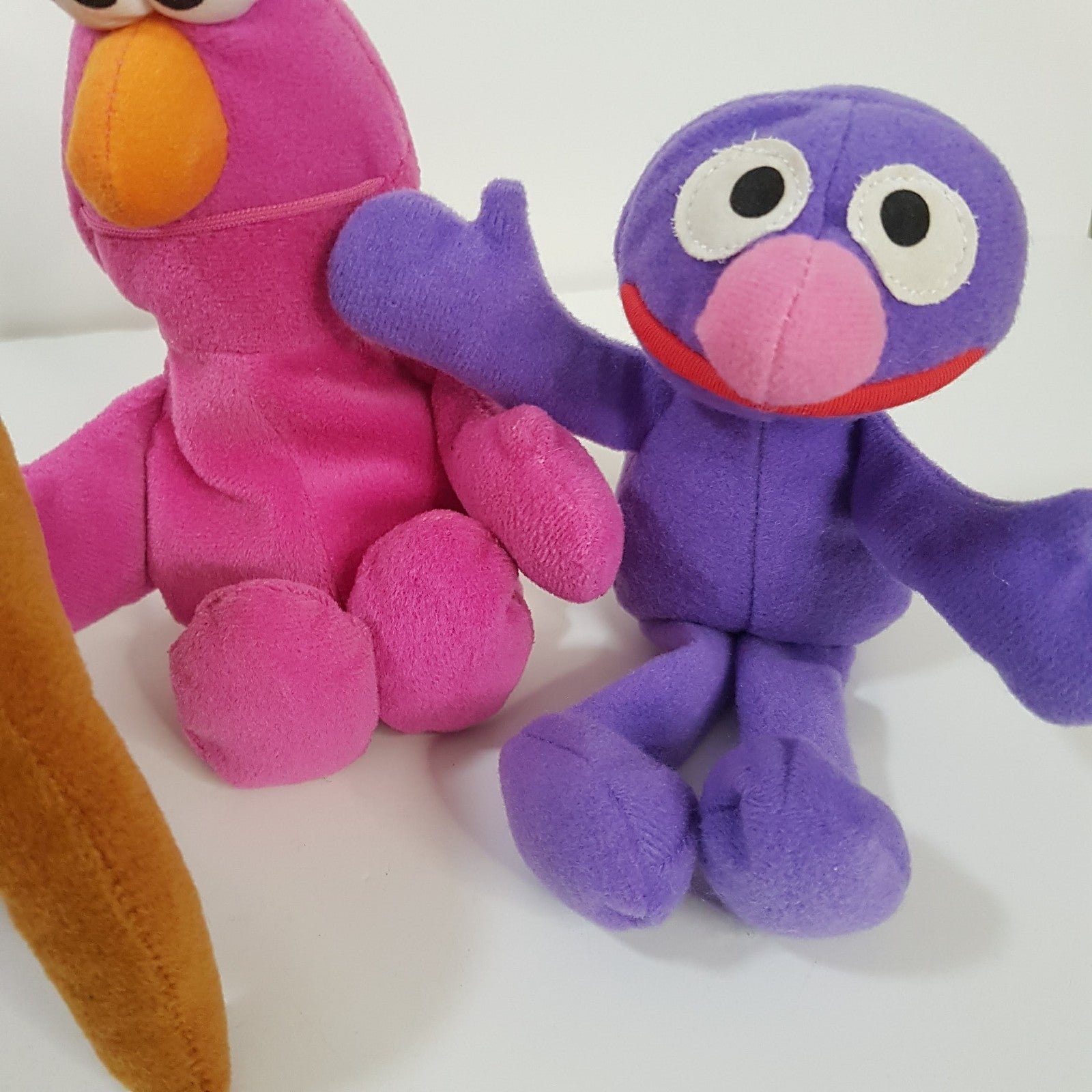 Sesame Street TELLY GROVER SNUFFLEUPAGUS Tyco Vintage Plush 1997 Bean Soft Toy4