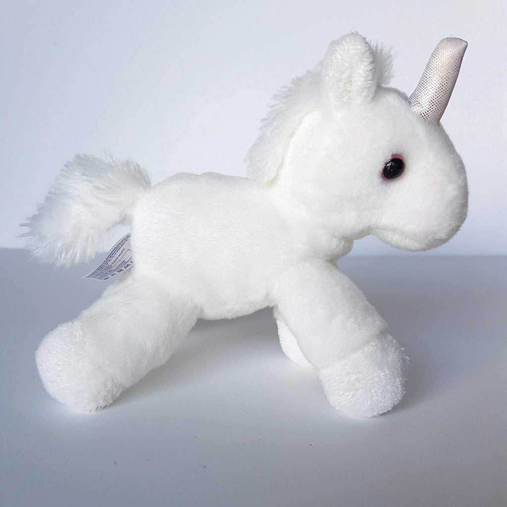 Aurora Fancy Pals UNICORN Plush White Stuffed Magic Animal Soft Toy Cute Small0