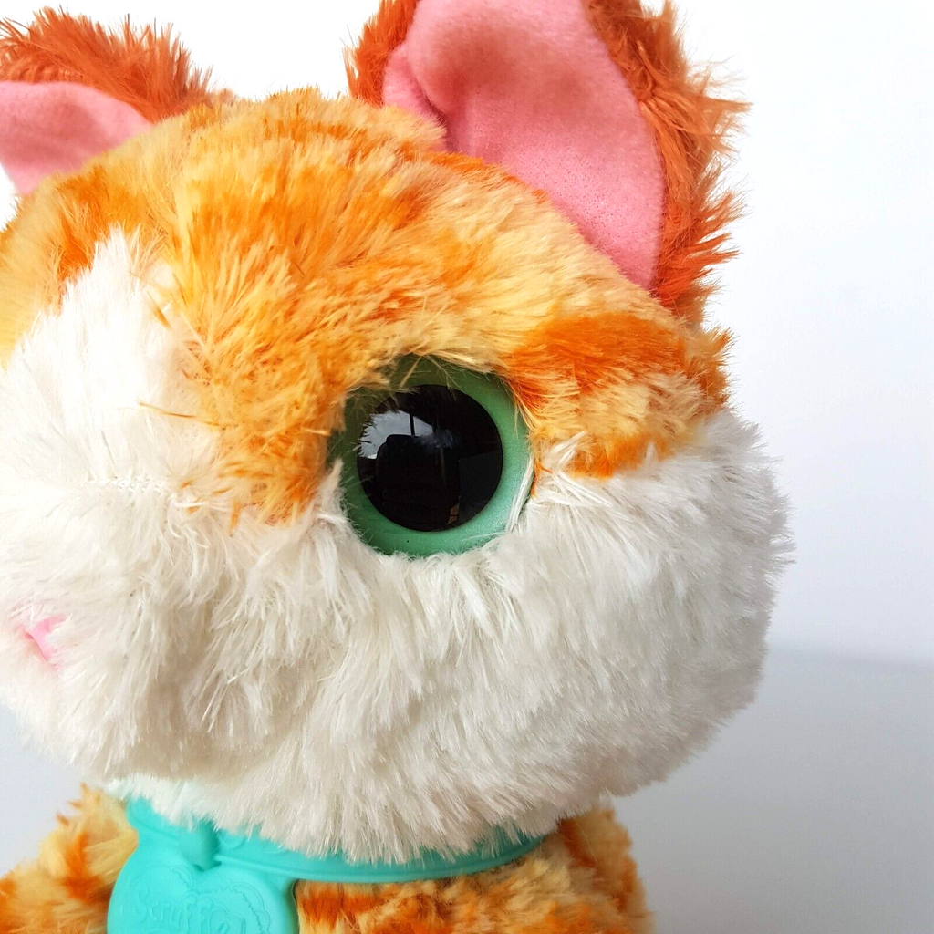 Scruff A Luvs GINGER CAT Collar Plush Orange White Stuffed Animal Soft Toy Moose2