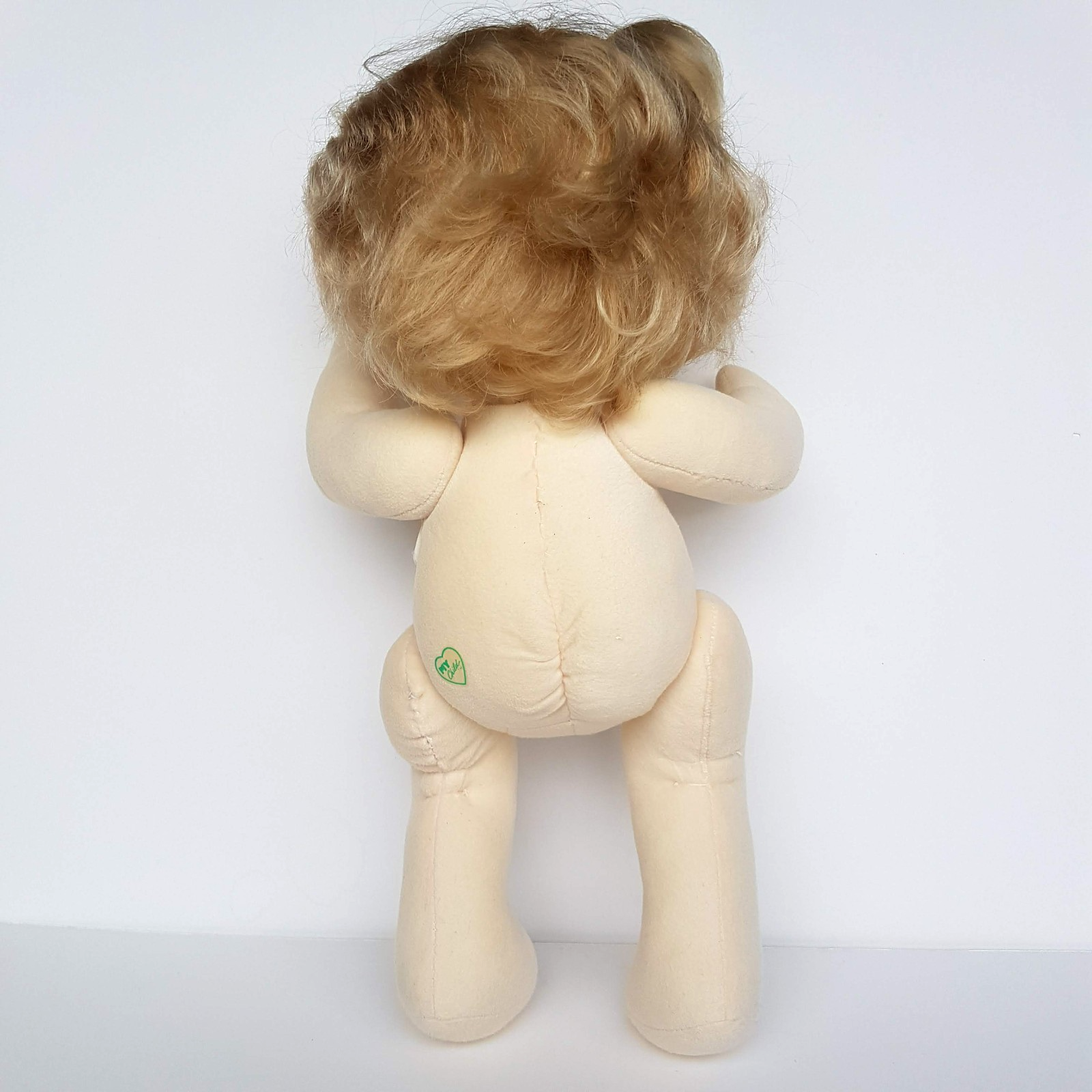 My Child Doll ASH TWO TONE TOP KNOT US Pale Skin 1986 Green Eyes Peach DRESSED17