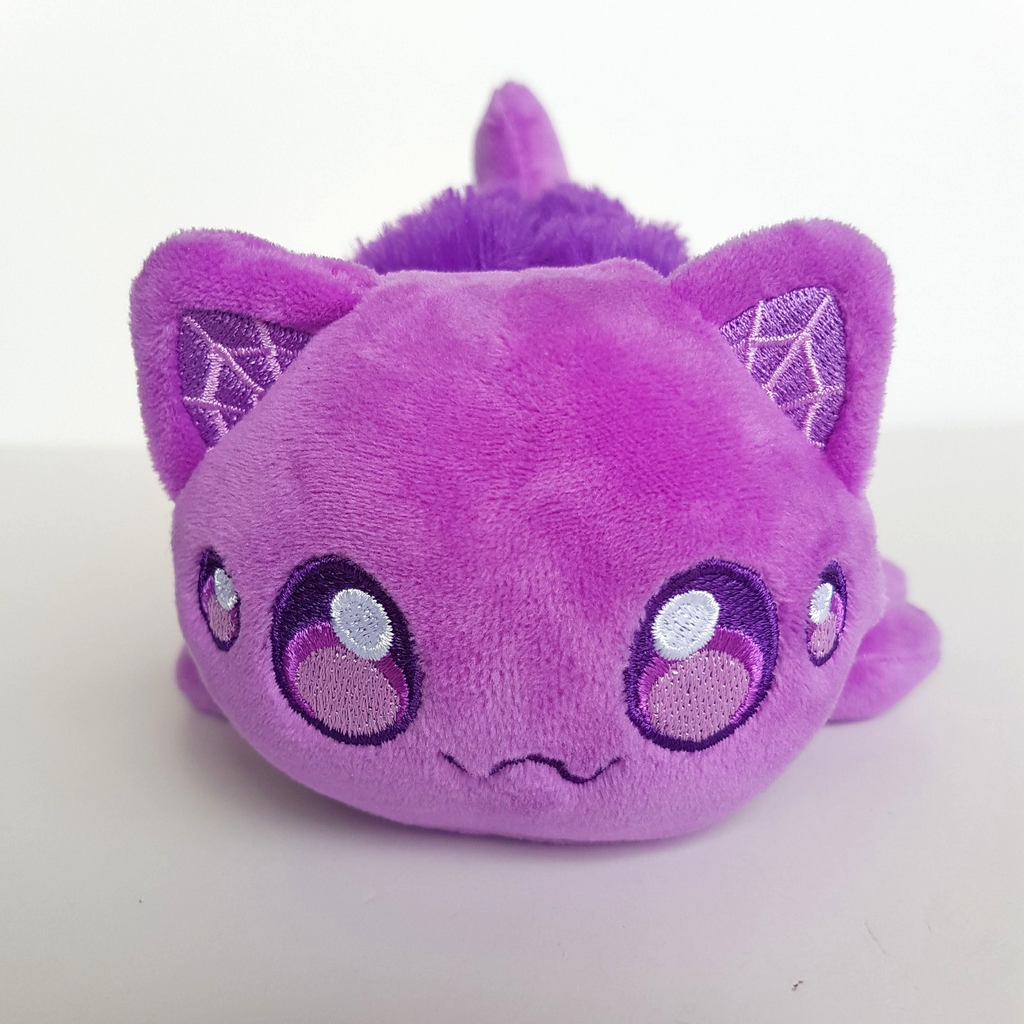 RARE Aphmau MeeMeows PURPLE SPIDER CAT Halloween Limited Ed Soft Toy Stuffed6