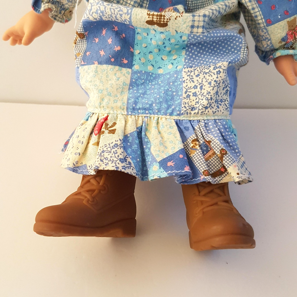Knickerbocker HOLLY HOBBIE Doll 37cm Vintage Rag Doll  Blonde Blue Eyes Floppy4