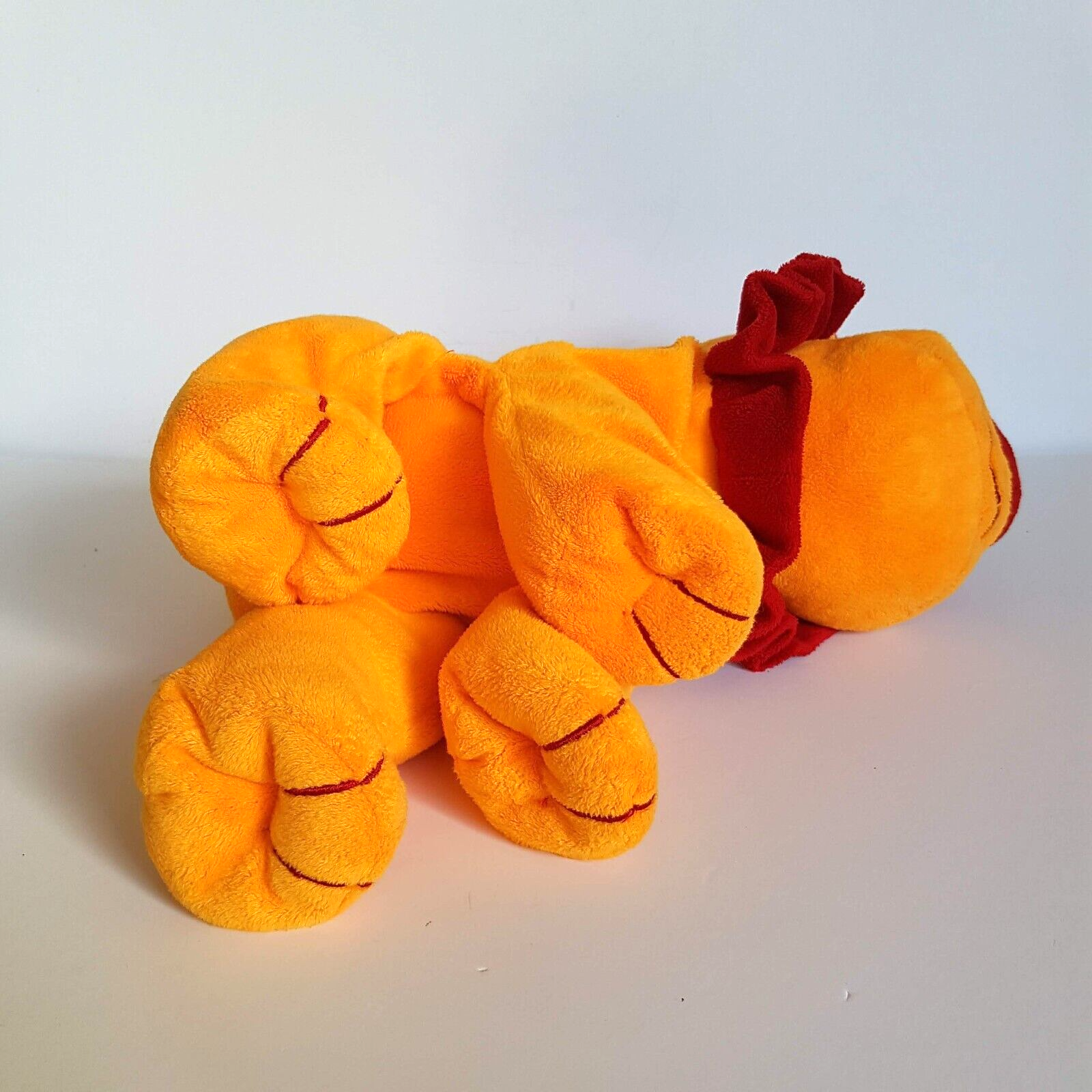 Cardeaux FLOPPY LION Red Orange Plush 19cm Soft Toy Stuffed Animal Beanbag Cute9