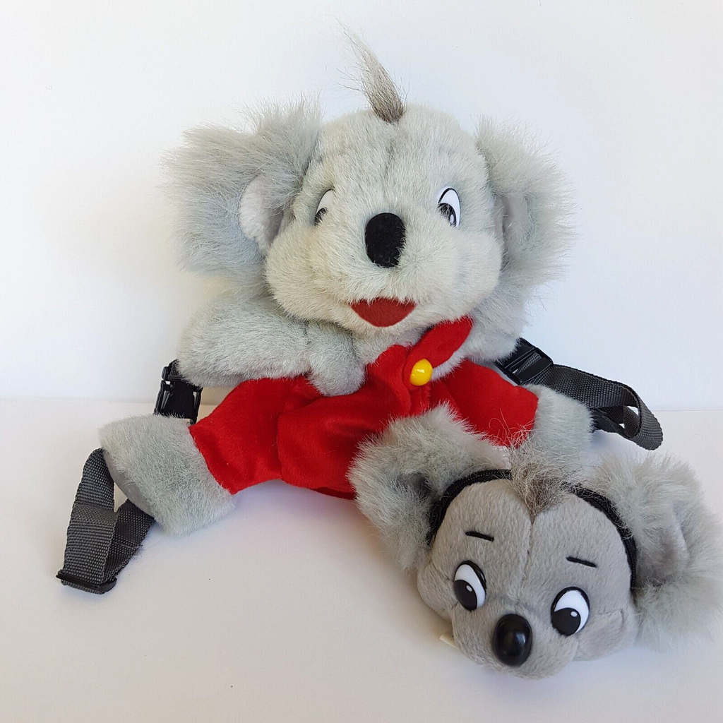 Blinky Bill PLUSH BACKPACK & Coin Purse Small Kids Bag Australian Koala Soft Toy0