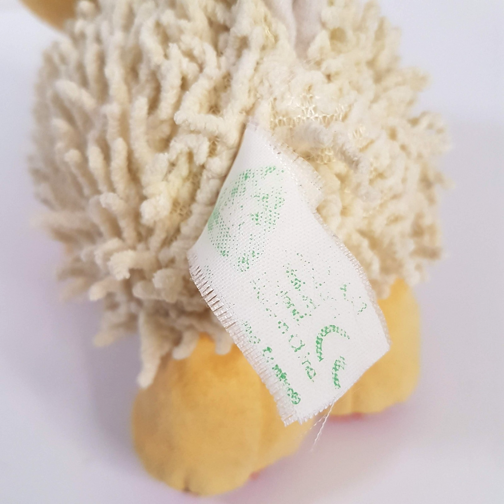 Blossom Farm LAMB BABY RATTLE Chamois Activity Toy Stuffed Animal Soft Toy ELC6