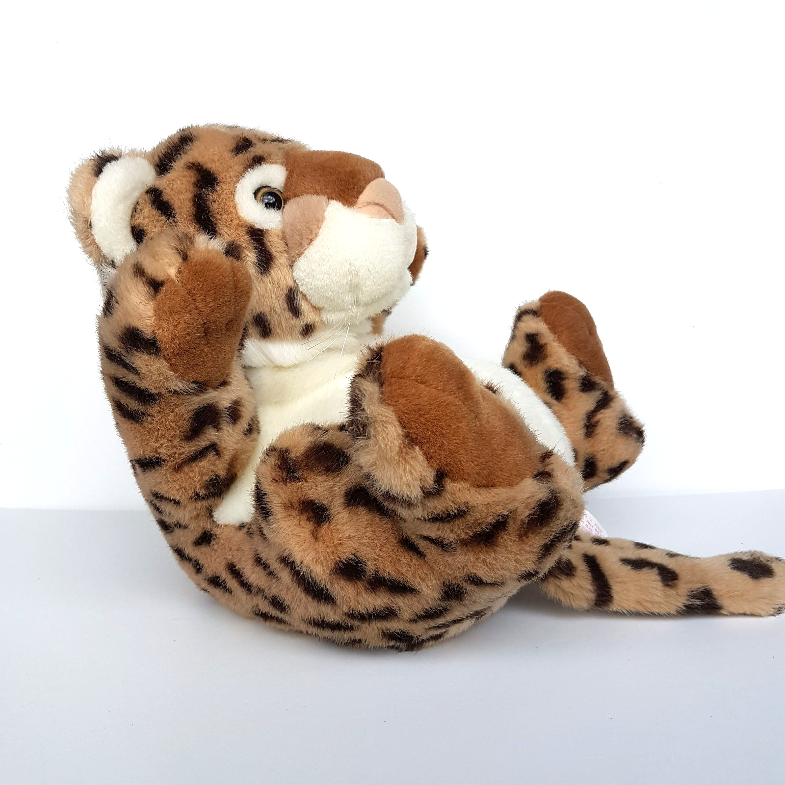 RARE Playful Plush CHEETAH CUB Wild Cat Soft Toy Stuffed Animal Leopard Jaguar2