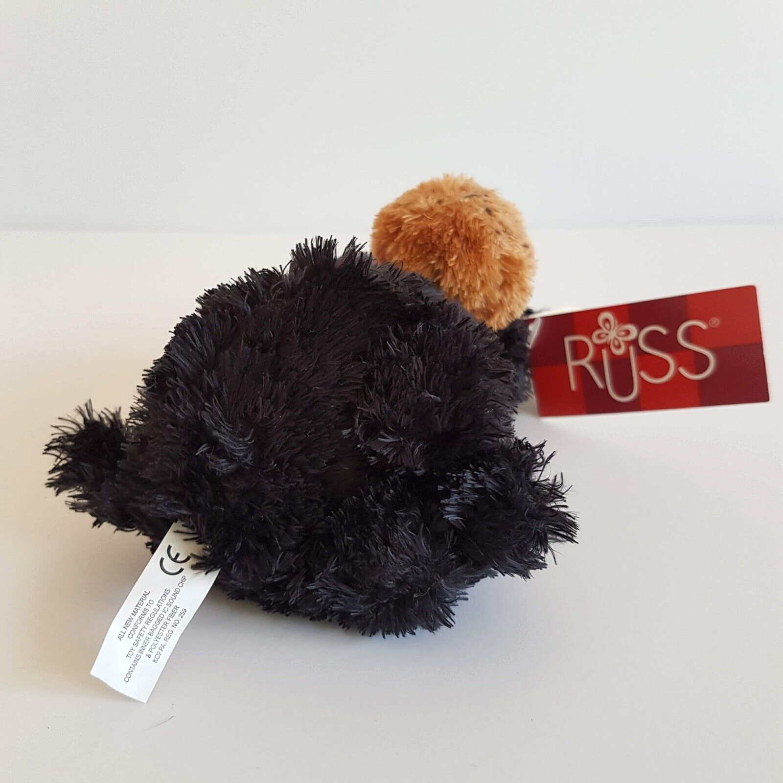 Russ Barking Dogs ROTTWEILER Puppy 5” Plush Stuffed Animal NO SOUND Soft Toy10