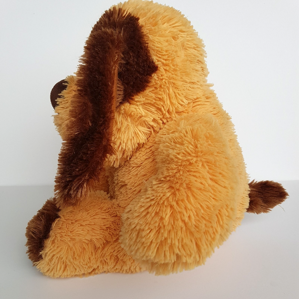 SCRUFFY DOG Floppy Plush 28cm Orange Brown Spotty Puppy Stuffed Animal Soft Toy4