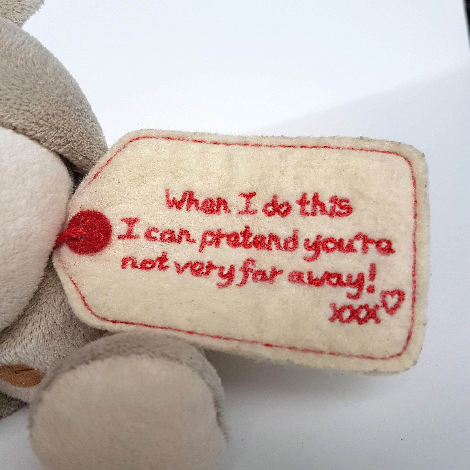 BOOFLE DOG Puppy Plush 20cm Love Gift Soft Toy Stuffed Animal Message Eyes Shut6