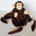 Cute MONKEY Lovey Security Blanket Plush Comforter Soft Toy Stuffed Animal Cute0