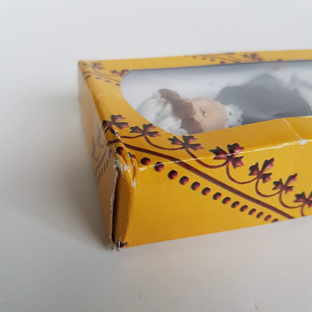 Del Prado Doll House VICTORIAN MAID Housekeeper Doll Black White Collectible6