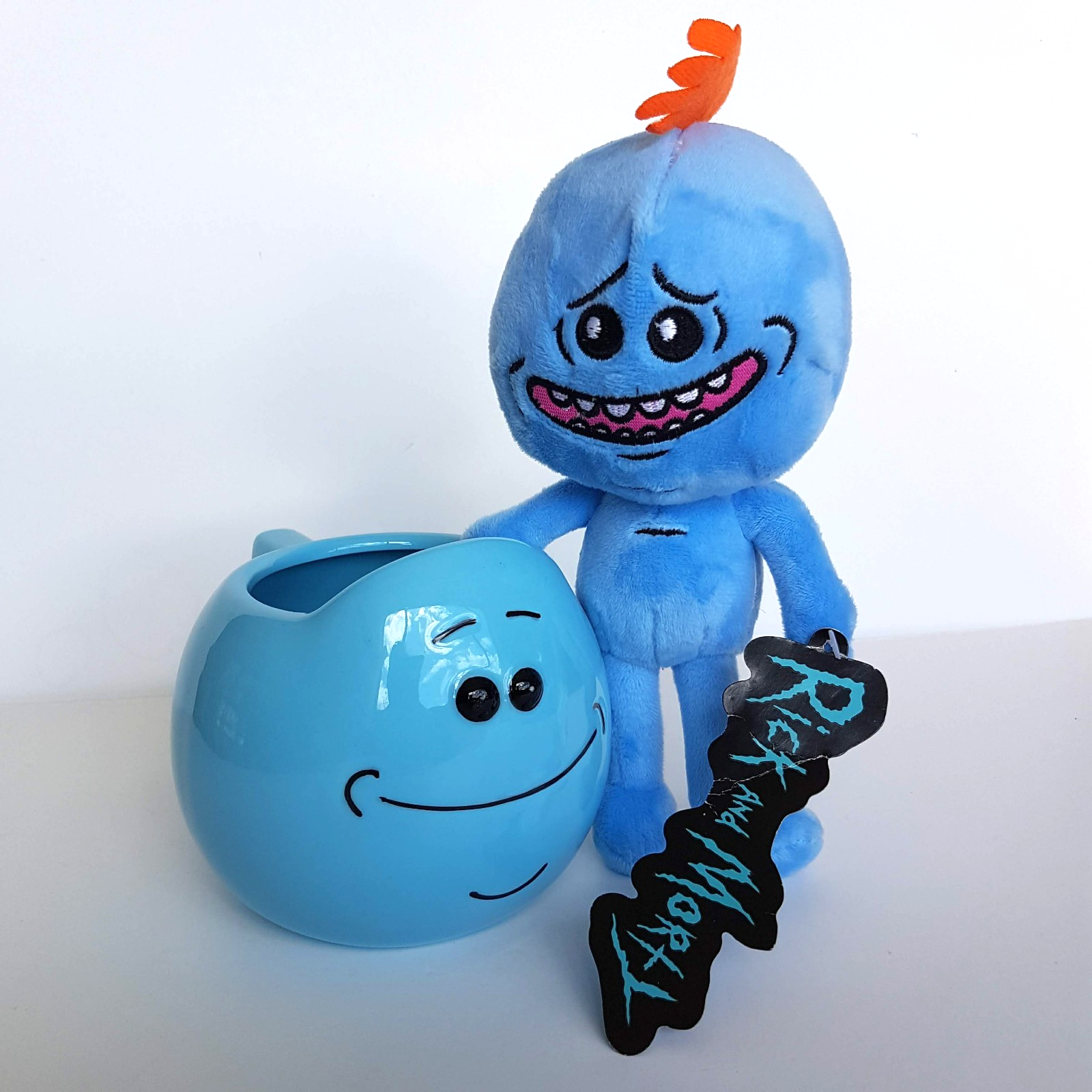Rick & Morty MR MEESEEKS Mug & Plush Cup Character Animation Collectible Gift1