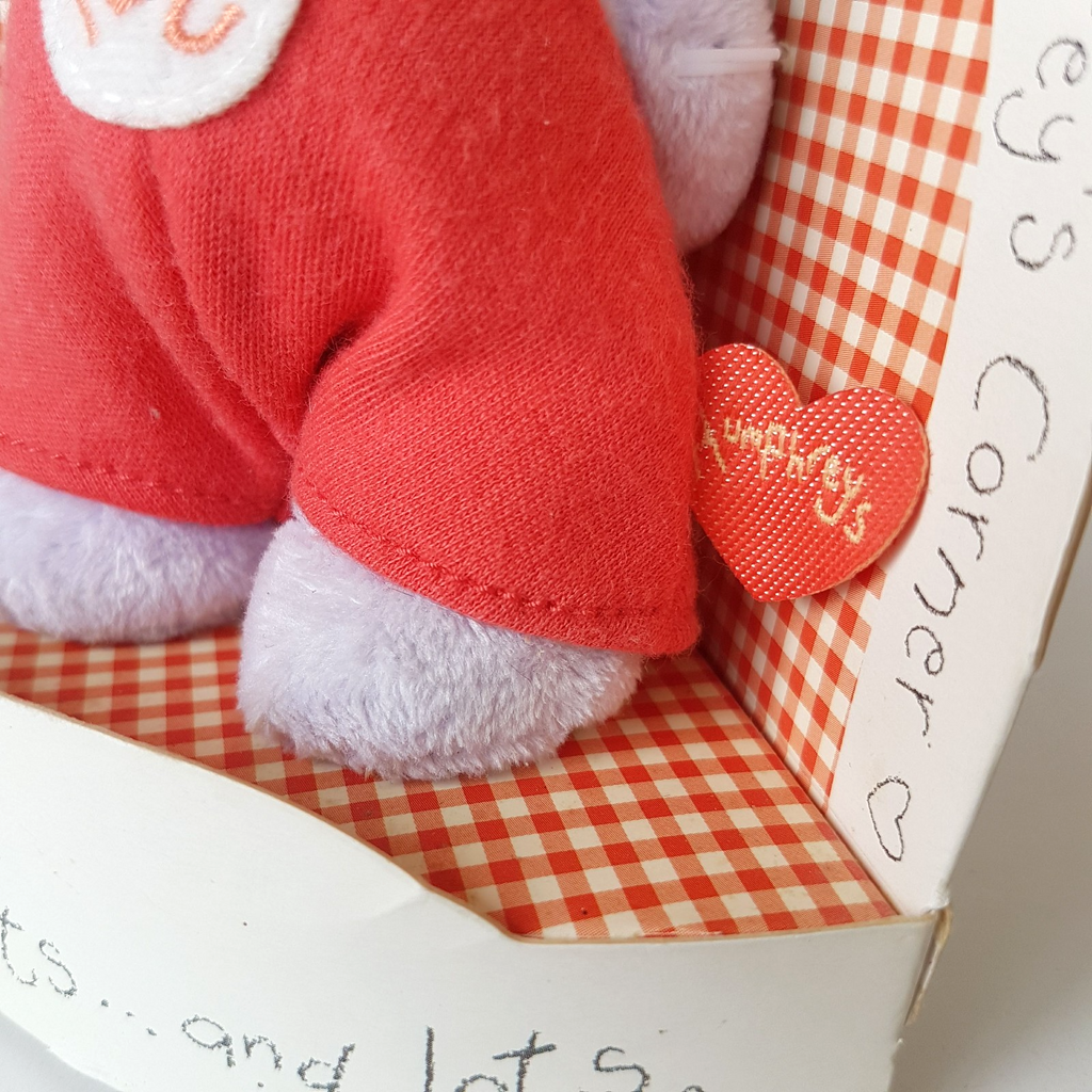 Humphrey's Corner BABY JACK Elephant Dungarees I Love You Hearts Plush Soft Toy10