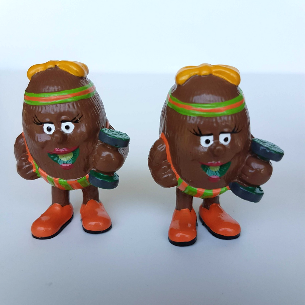 Vintage 1991 KIWI KIDS Figures PVC Kiwi Fruit Vinyl Toy Collectible Vintage Toys3
