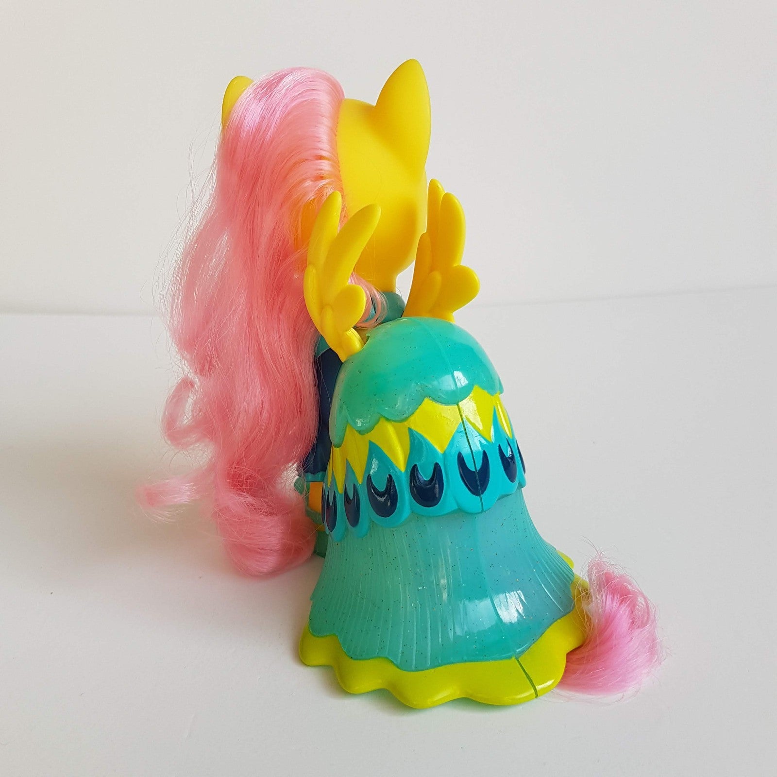 My Little Pony FLUTTERSHY The Movie Snap On Fashion 16cm Horse Figure Brushable3