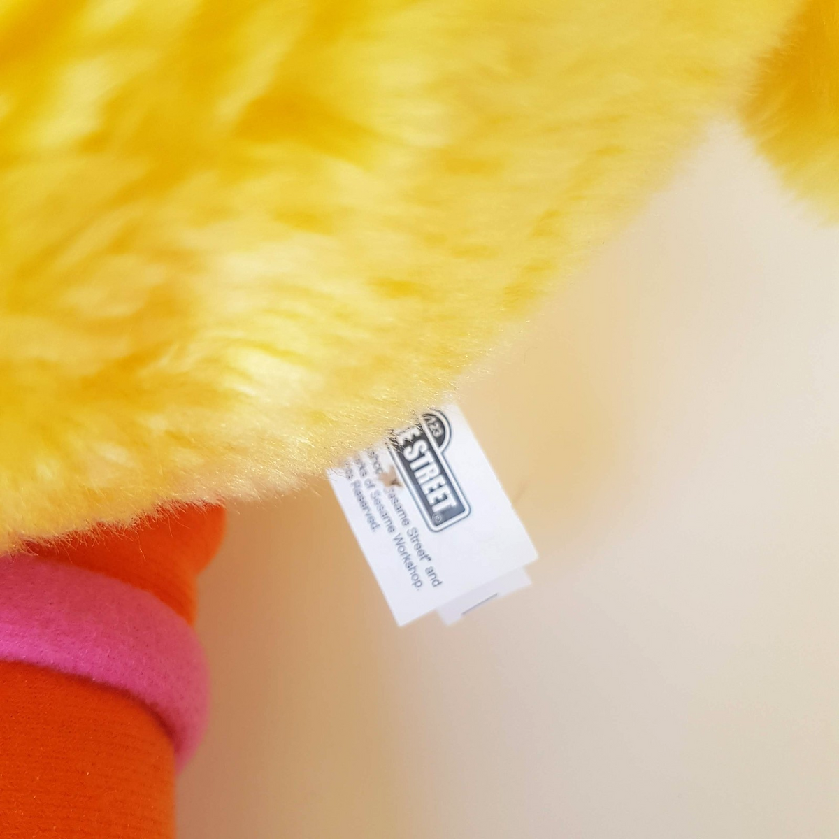 Large 72cm SESAME STREET BIG BIRD Plush Nanco Stuffed Animal 2006 Soft Toy Cute3