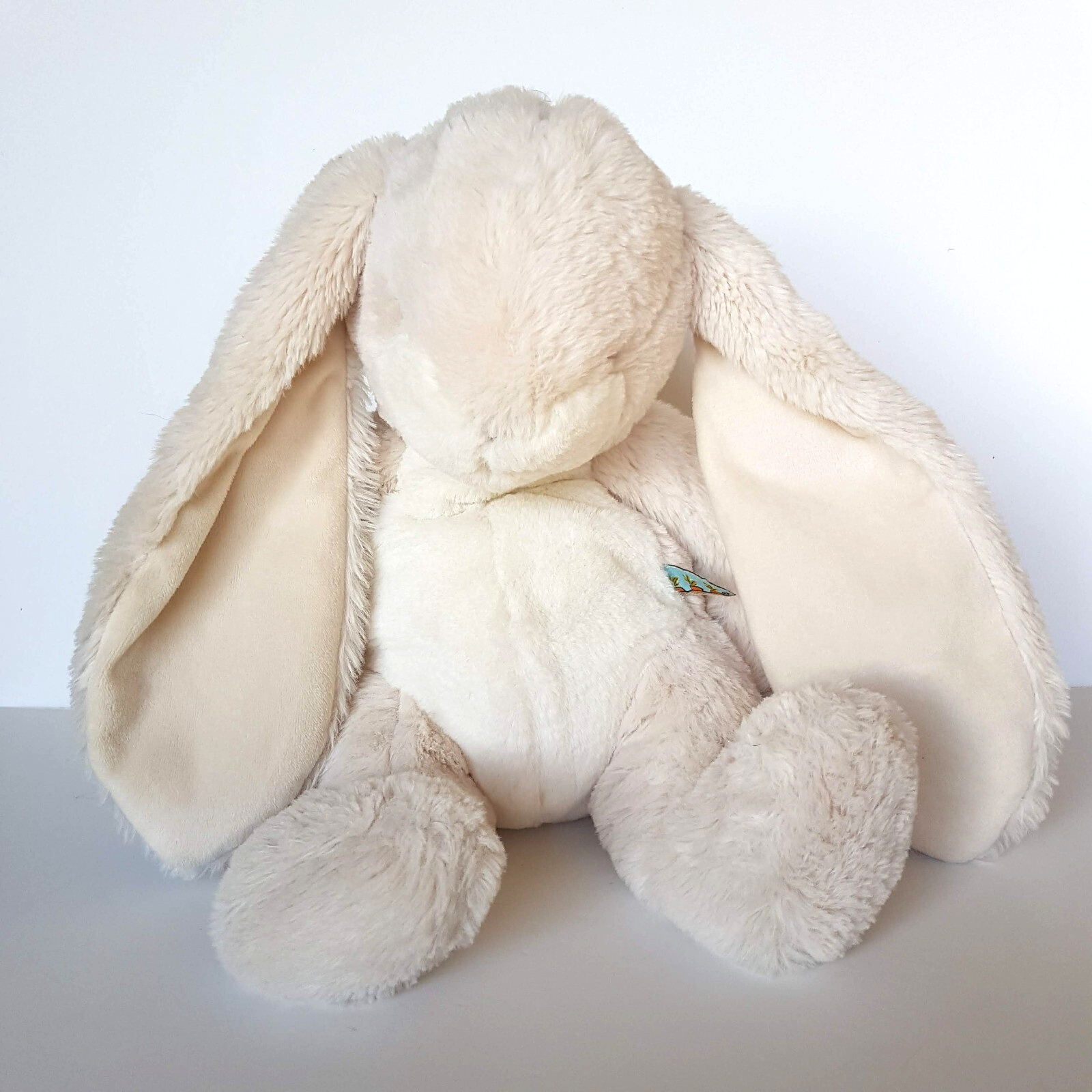 Large 35cm GREY BUNNY RABBIT Plush Bunnies by the Bay Stuffed Animal Cuddle Toy0