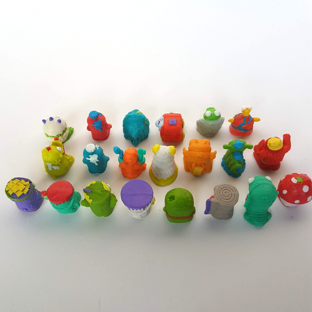 TRASH PACK Figures Lot Mixed Bundle Garbage Kids Toys Rubbery Gross Characters9