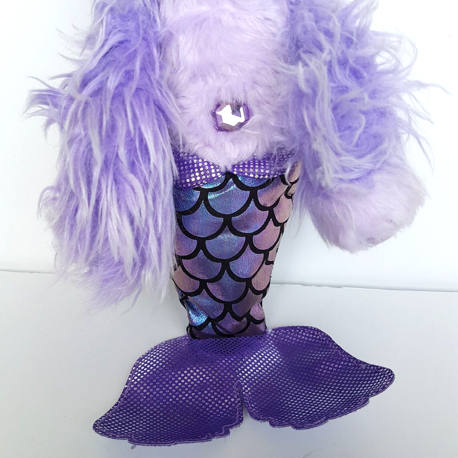 SCRUFF A LUVS Mermaid Dog Mystery Rescue Purple Plush Stuffed Animal Soft Toy4